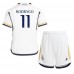 Real Madrid Rodrygo Goes #11 Dětské Oblečení Domácí Dres 2023-24 Krátkým Rukávem (+ trenýrky)